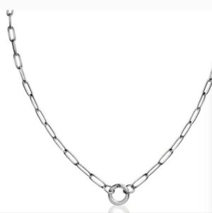 Elegant Silver Chain Necklace